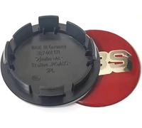 lvjiena 4 Piezas Coche Rueda Tapas Centrales para BBS 65mm, Tapacubos Tapas Llantas Centrales Impermeable Herrumbre Rueda Embellecedor Accesorios,A