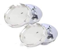 lvjiena 4 Piezas Coche Rueda Tapas Centrales para Peugeot 40mm 50mm 55mm 60mm, Tapacubos Tapas Llantas Centrales Impermeable Herrumbre Rueda Embellecedor Accesorios,50mm