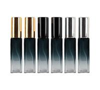 Lvjkes 6 piezas Spray Perfume Vacío,Vaporizador de bolsa recargable,10ml Pulverizador de viaje Mini botella de perfume para bolso equipaje de bolsillo