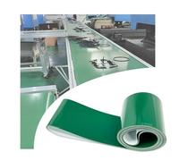 LVLDAWA Banda Transportadora PVC Tambores, Banda Transportadora 4 Mm Espesor Para Tambores, Rollo Lámina Caucho Fácil Cortar Para Transporte Equipaje Aeropuertos Para Plantas Envasado(1X3.5M)