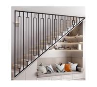 LVLDAWA Barandillas Escalerasm Kit Barandilla Hierro Forjado Calado Para Escaleras, Barandilla Interior Para Altillo O Terraza Para Porche O Terraza(70X120CM)