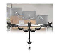 LVLDAWA Brazo para Tres Monitores Soporte Robusto para Tres Monitores Inclinación, Giro Y Rotación Soporte Independiente para LCD 17 A 27 Pulgadas(17-27in-A)