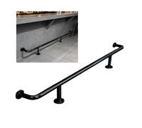 LVLDAWA Kit Reposapiés Para Barra Cocina, Soporte Reposapiés Acero Inoxidable Para Isla Cocina, Reposapiés Conector Interno Tapa Final Para Cocina Hotel(170cm/66.9in)