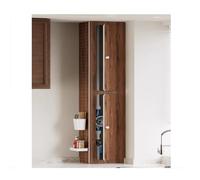 LVLDAWA Tapa Oclusión para Calentador Agua A Gas, Ocultador Tuberías Transpirable Tipo L, Caja Blindaje Decorativa Sin Necesidad Perforar para Tuberías Expuestas(30X90X15CM)