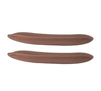 LVLIANGWANXIANGBAIHUO Paquete de 2 Bloqueador de Ranuras de Asiento de Coche para Hyundai Genesis Saloon (2008-2014), Almohadilla Flexible Impermeable Anticaída Organizador Interior,Brown