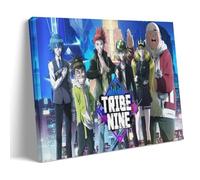 LVOAWAAMU Anime Tribe Nine Role Art Poster Pintura Decorativa Lienzo Arte Mural Salón Póster Dormitorio Pintura 08 x 12 pulgadas (20 x 30 cm)