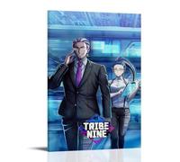 LVOAWAAMU Anime Tribe Nine Role Poster Pintura Decorativa Lienzo Arte de Pared Salón Póster Dormitorio Pintura 08 x 12 Pulgadas (20 x 30 cm)