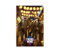 LVOAWAAMU Game Tribe Nine Characters Fan Art Poster Pintura Decorativa Lienzo Arte Mural Salón Póster Dormitorio Pintura 24 x 36 Pulgadas (60 x 90 cm)