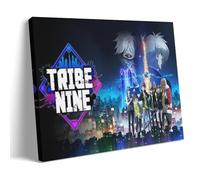 LVOAWAAMU Game Tribe Nine Role Art Arte Arte Mural Impresión Imagen Moderna Decoración Habitación Familiar 16 x 24 Pulgadas (40 x 60 cm)