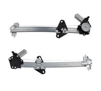 LVQJVAVE 1 regulador de elevalunas eléctrico para coche con motor delantero y trasero, compatible con Honda City 2009-2013 72250-TM0-T01(Front Right)