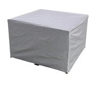LVSELINGI Funda for Muebles de jardín de Varios tamaños, Funda Protectora for mesas y sillas de jardín, Funda for máquinas y armarios, Funda Impermeable for sofá Plateada.(Silver,287X155X82cm)