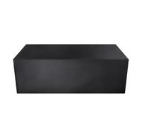 LVSELINGI Funda Protectora de Tela Oxford de tamaño General for Muebles, a Prueba de Polvo, for Mesa de ratán, Silla, sofá, Impermeable, for Lluvia, jardín y Patio.(Noir,70X70X70cm)