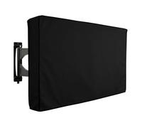 LVSELINGI Fundas for TV de Exterior de tamaño Regular de 60" (con Tapa Inferior) - Fundas Impermeables for televisores de 36'' a 52''(Noir,40-42inch)