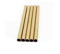 LVSELINGI Tubo de latón H62 Diámetro Exterior 11 mm 12 mm Espesor 0,5 mm 1 mm 1,5 mm 2 mm Tubo de Cobre Tubo de latón Hueco capilar Cheerfully(OD12mm X Length250mm,2mm)