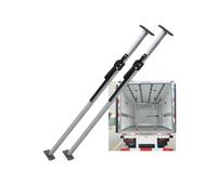 LVSEWOA Barra de Carga Ajustable de Aluminio de 300 kg para Camiones y remolques - Estabilizador de Carga con trinquete y diseño de Resorte Antideslizante - Poste de Carga Resistente de 1,3 m