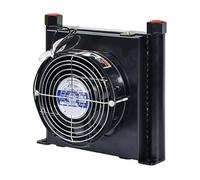 LVSEWOA Enfriador de Aire hidráulico de 1/2" AF1025T-CA, refrigeración por Aceite, Ventilador de Intercambio de Calor de radiador refrigerado por Aire, de Amplia aplicación (220 V CA)