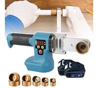 LVSEWOA Kit de soldadora inalámbrica para tuberías de Agua con Pantalla Digital y Temperatura Ajustable para una Soldadura eficiente de tuberías PPR.