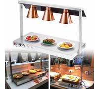 LVSEWOA Lámpara eléctrica para Calentar Alimentos, Equipo de Catering de Calentamiento rápido para bufés y Fiestas, solución eficiente para la conservación de Alimentos.