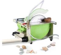 LVSEWOA Mini Sierra de Mesa y pulidora con Juego de Accesorios para la fabricación de Joyas caseras (Aficionados).