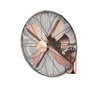 LVSEWOA Ventilador eléctrico de Pared oscilante con Control Remoto, Totalmente de Cobre, Estilo Retro Industrial para el hogar, 14/16/18 Pulgadas.