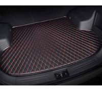 LVTFCO Alfombrilla Maletero Coche para Mazda CX-30 2019-2024, Cuero Alfombra Antideslizante Protectora Estera Impermeable Bandeja Forro Maletero Alfombrilla,Black Red