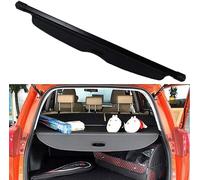 LVTFCO Coche Maletero Cubierta De Carga RetráCtil para Chevrolet Captiva 2008-2016, Negro Trasero Trunk Estante Paquetes Privacidad Cargo Protectora Cubierta, Accesorios Interiores