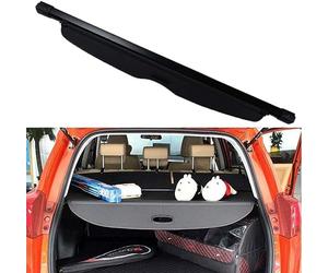 LVTFCO Coche Maletero Cubierta De Carga RetráCtil para Chevrolet Captiva 2008-2016, Negro Trasero Trunk Estante Paquetes Privacidad Cargo Protectora Cubierta, Accesorios Interiores