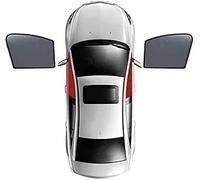 LVTFCO Coche Parasoles para Peugeot 5008 2017-2023, Cortinas Lateral Cortinillas Transpirable Privacidad Protección Solar Boquear los Rayos UV Car Accesorios,B/ 2Front-Doors