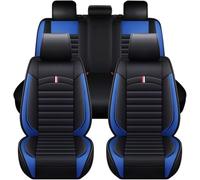 LVTFCO Funda Asientos Coche para BMW X5 X5M E53 E70 F15 G05 X5M, Todo Tipo de Clima Delanteros Traseros Impermeable Transpirable Cómodo Juegos Cubreasientos,Black Blue