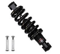 LvTu Bicicleta Amortiguador Trasero MTB Cola Blanda XC Primavera 125/150/ 165/ 190mm - Negro (Color : 150mm, Size : 650Lbs)
