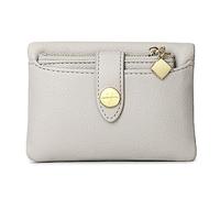LVUNZJCA Billetera Corta para Mujeres Cartera Plegable Corta Delgada compacta for Mujer(Grey)