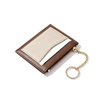 LVUNZJCA Billetera Corta para Mujeres Cremallera Multifuncional Mini Tarjetero Cartera Pequeña Multicolor(B)