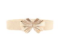 LVUNZJCA Cinturón Trenzado para Mujer Cinturón de cabeza con hebilla de metal Cinturón de vestir de decoración for mujer Cinturón trenzado de playa