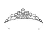 LVUNZJCA Corona de Tiara Vestido de Fiesta Tocado Diadema Hecha a Mano para Fiesta de Cumpleaños