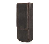 LVUNZJCA Estuche de Cuero para Lápices Estuche de Cuero for lápices, cajón Hecho a Mano, Organizador de lápices for Estudiantes