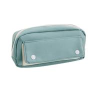 LVUNZJCA Estuche para lápices para estudiantes, estuche portátil para estudiantes, creativo, para escuela, oficina, Green, 20x5.5x9.5cm