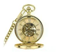 LVUNZJCA Reloj de Bolsillo Reloj de Bolsillo Vintage con Movimiento mecánico Manual Completo