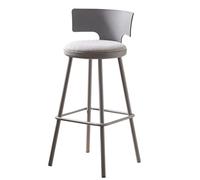LVUNZJCA Taburetes de Bar Simple High Foot Stools Counter Bar Chairs para el Hogar, la Cocina