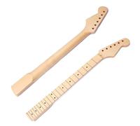 LVYUDS 22 Trastes Mástil de Guitarra, ST Mástiles de Guitarra Eléctrica 26.6 Pulgadas Arce Canadiense Mástil Piezas Reemplazo para Guitarra Electrónica Amantes