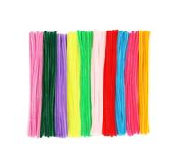 LVYUDS 500/1000 Uds. Limpiapipas Kit De Flores Artificiales Tallos De Chenilla Para Manualidades Limpiadores De Pipa Flexibles Fáciles De Moldear Para Todas Las Edades(500pcs,Multicoloured)