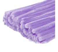 LVYUDS 500/1000 Uds. Limpiapipas Kit De Flores Artificiales Tallos De Chenilla Para Manualidades Limpiadores De Pipa Flexibles Fáciles De Moldear Para Todas Las Edades(500pcs,Light Purple)
