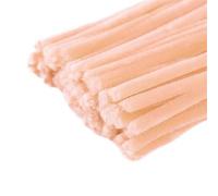 LVYUDS 500/1000 Uds. Limpiapipas Kit De Flores Artificiales Tallos De Chenilla Para Manualidades Limpiadores De Pipa Flexibles Fáciles De Moldear Para Todas Las Edades(500pcs,Light Apricot)