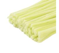 LVYUDS 500/1000 Uds. Limpiapipas Kit De Flores Artificiales Tallos De Chenilla Para Manualidades Limpiadores De Pipa Flexibles Fáciles De Moldear Para Todas Las Edades(500pcs,Light Yellow)