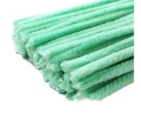 LVYUDS Coloridos Limpiapipas Fáciles De Moldear 11.81 Pulgadas Tallos De Chenilla Para Manualidades Portátiles Limpiadores De Pipa Enrollados Para Todas Las Edades(2000pcs,30CM_GREEN A)
