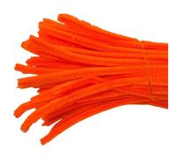 LVYUDS Coloridos Limpiapipas Fáciles De Moldear 11.81 Pulgadas Tallos De Chenilla Para Manualidades Portátiles Limpiadores De Pipa Enrollados Para Todas Las Edades(1000pcs,30CM_ORANGE A)