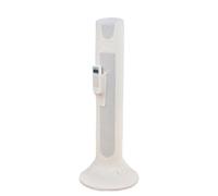 LVYUDS Cubierta Antipolvo para Ventilador de Torre Impermeable Color Puro Todo Incluido Elástico, para Altura 31,5-39,4 Pulgadas Lavable Reutilizable para Varias Formas(Blanco)