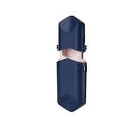 LVYUDS Desmontable Corta Pastillas Impermeable Portátil 3 En 1 Partidor De Pastillas Mitad/Cuarto Vitaminas Triturador De Pastillas Cuchilla Afilada(Blue B)