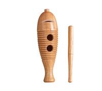 LVYUDS Guiro Instrumento Musical En Forma De Pez for Adultos, Acompañamiento Musical for Adultos Guiro Instrumento Musical De Rana Onomatopéyica