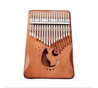 LVYUDS Moon Cat Kalimba, Thumb Piano De Color De Registro/degradado, Piano De Pulgar Portátil Con Bolsa, Piano De Dedo (Color : A)