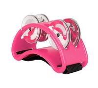 LVYUDS Pandereta de Acompañamiento for Adultos, Pandero de Pie for Adulto Con Cordón Elástico, Juego de Pandereta Profesional(Color:Pink)